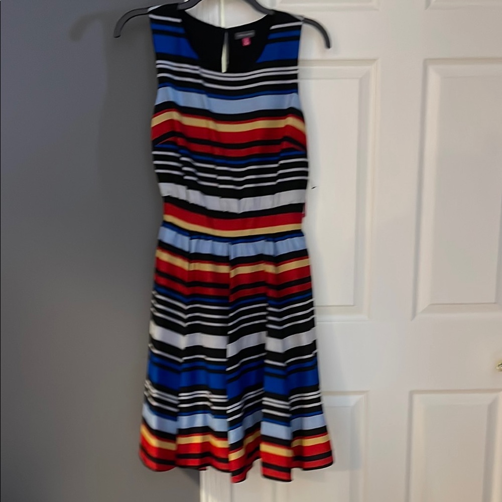 Striped Sleeveless Dress